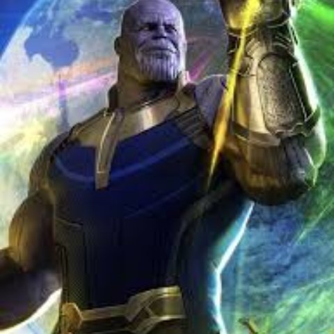 Thanos — batalla de aura de Batalla de los dioses