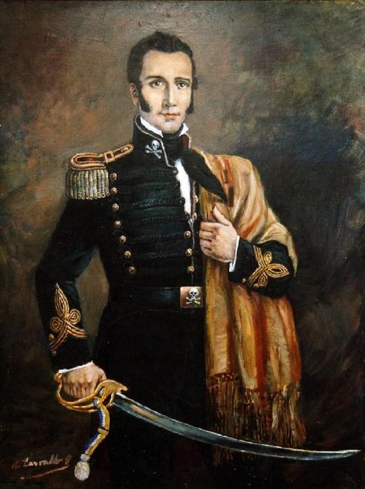 Manuel Rodríguez Erdoíza — batalla de aura de Chile